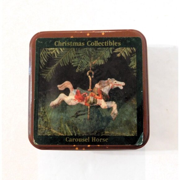 Willitts Designs Galloping Carousel Horse Christmas Ornament 4 x 3 Head Up 5304 - Picture 3 of 10